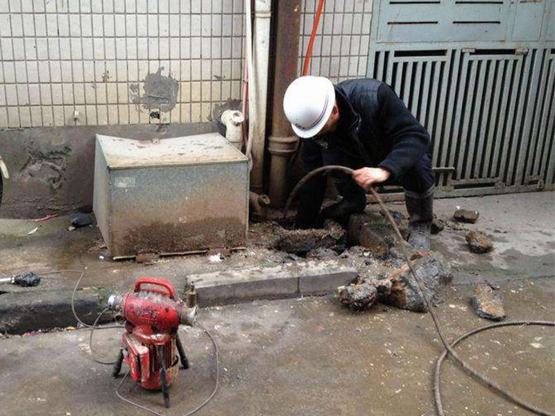 阳江镇疏通下水道-洗菜池疏通